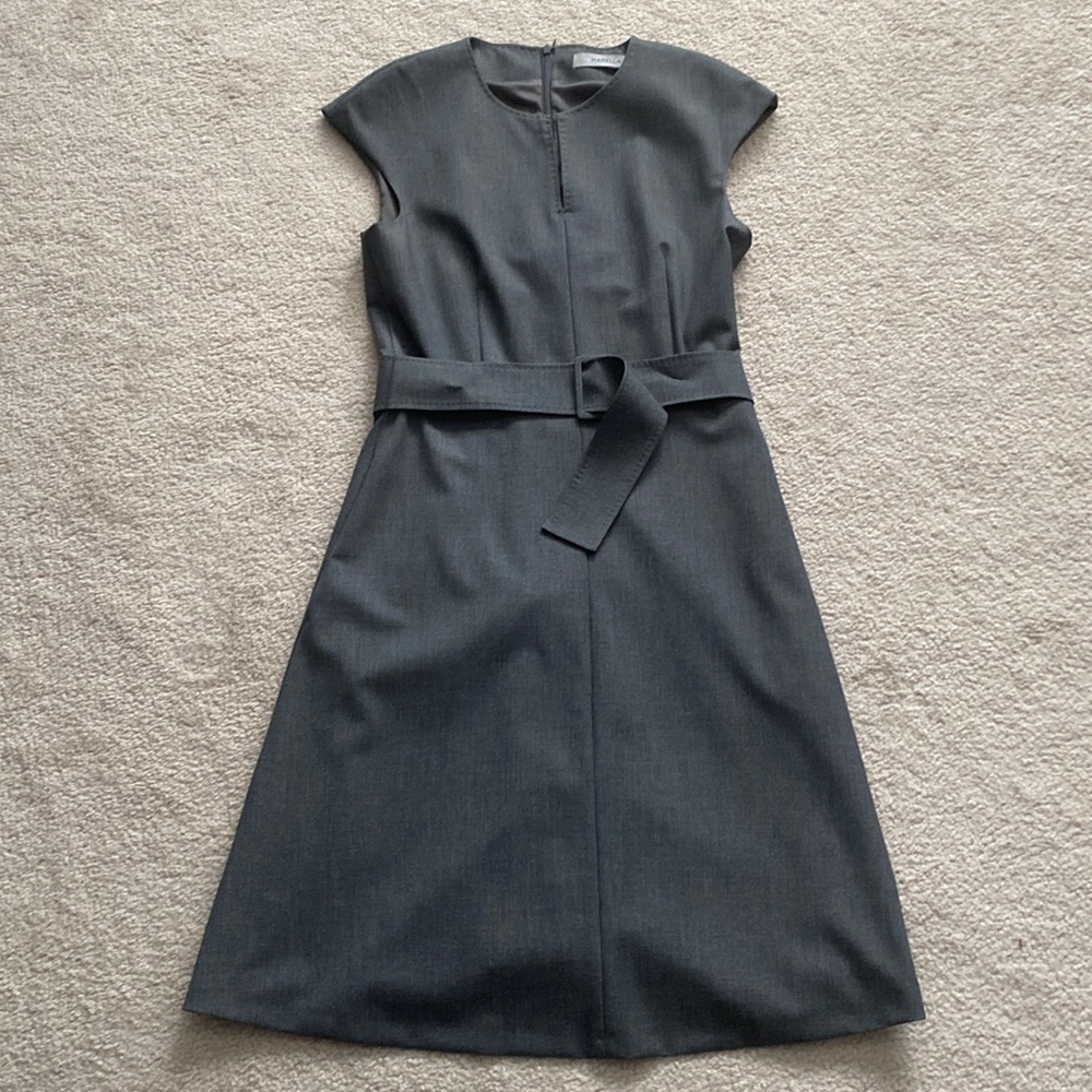 Grey Marella sleeveless dress